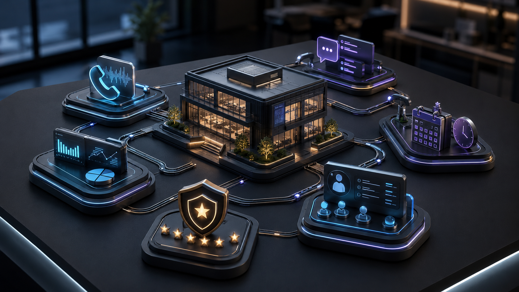 Connected Office Building
